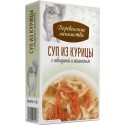 конс. Суп из курицы с говядиной и шпинатом пауч 35гр Деревенские лакомства (арт 74501216)