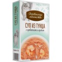 конс. Суп из тунца с креветками и крабом пауч 35гр Деревенские лакомства (арт 74501186)