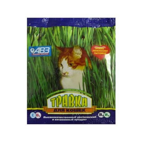 Травка для кошек (пакет) 30 г