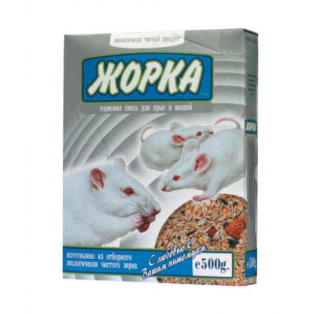 Жорка для крыс и мышей  0,500кг 1/14