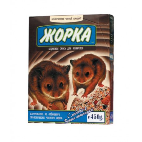 Жорка для хомяков  0,450 кг 1/14