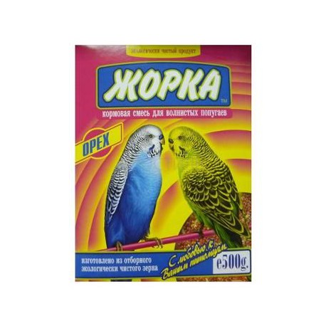 Жорка для волнистых поп. Орех 0,500 кг 1/14