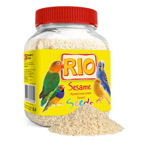 RIO Кунжут лакомство банка 250гр 1/12шт
