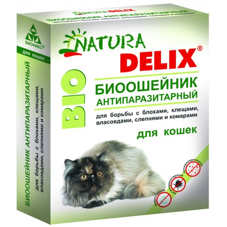 Ошейник Деликс-Био д/кошек антипаразитарный
