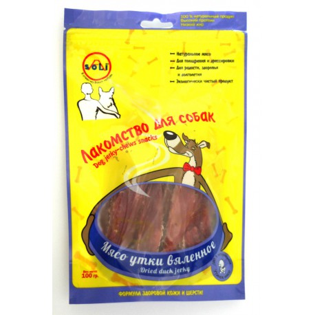 A-Soli д/собак мясо утки 100гр