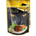 Ночной охотник 100гр. Соус д/кошек курица 1/24