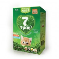 Трава Альпийские луга 7 трав д/кошек (лоток)
