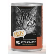 Тasty д/кошек 415г с мясное ассорти в соусе банка