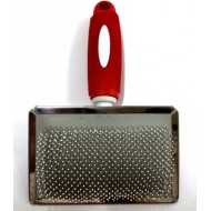 Пуходерка "Pet brush" с каплей, блистер 7,5*12см макси