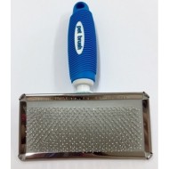 Пуходерка "Pet brush" с каплей, блистер 5,5*10см миди
